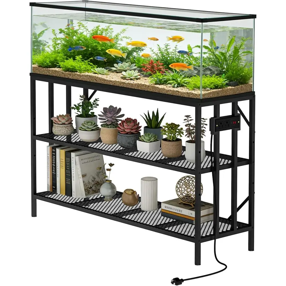 5575 Gallon Ish Tank Stand with Power Outlet Heavy Duty 1 | PricZone 55 75 Gallon Ish Tank Stand with Power Outlet Heavy Duty 1 | PricZone