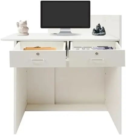 LShaped Reception Desk with Counter and Lockable Drawer 6 | PricZone L Shaped Reception Desk with Counter and Lockable Drawer 6 | PricZone