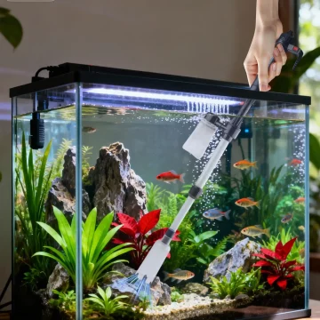 3 In 1 Aquarium Vacuum Gravel Cleaner Fish Tank with Water 1 | PricZone