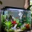 3 In 1 Aquarium Vacuum Gravel Cleaner Fish Tank with Water