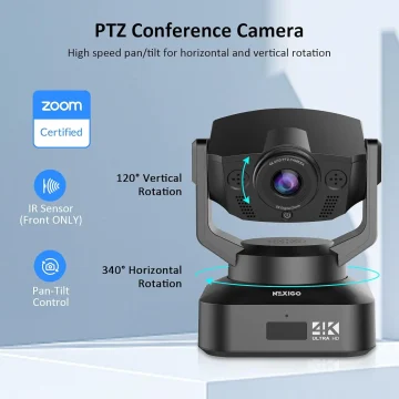 PTZ 4K Webcam with Sony Starvis Sensor and 5X Digital Zoom 2