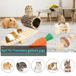 Hamster Toys Guinea Pig Wheel Cage Accessories Small Animal 3 | PricZone
