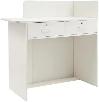 LShaped Reception Desk with Counter and Lockable Drawer 5 | PricZone L Shaped Reception Desk with Counter and Lockable Drawer 5 | PricZone