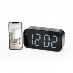 1080P HD WiFi Alarm Clock Security Camera with Motion 1 | PricZone
