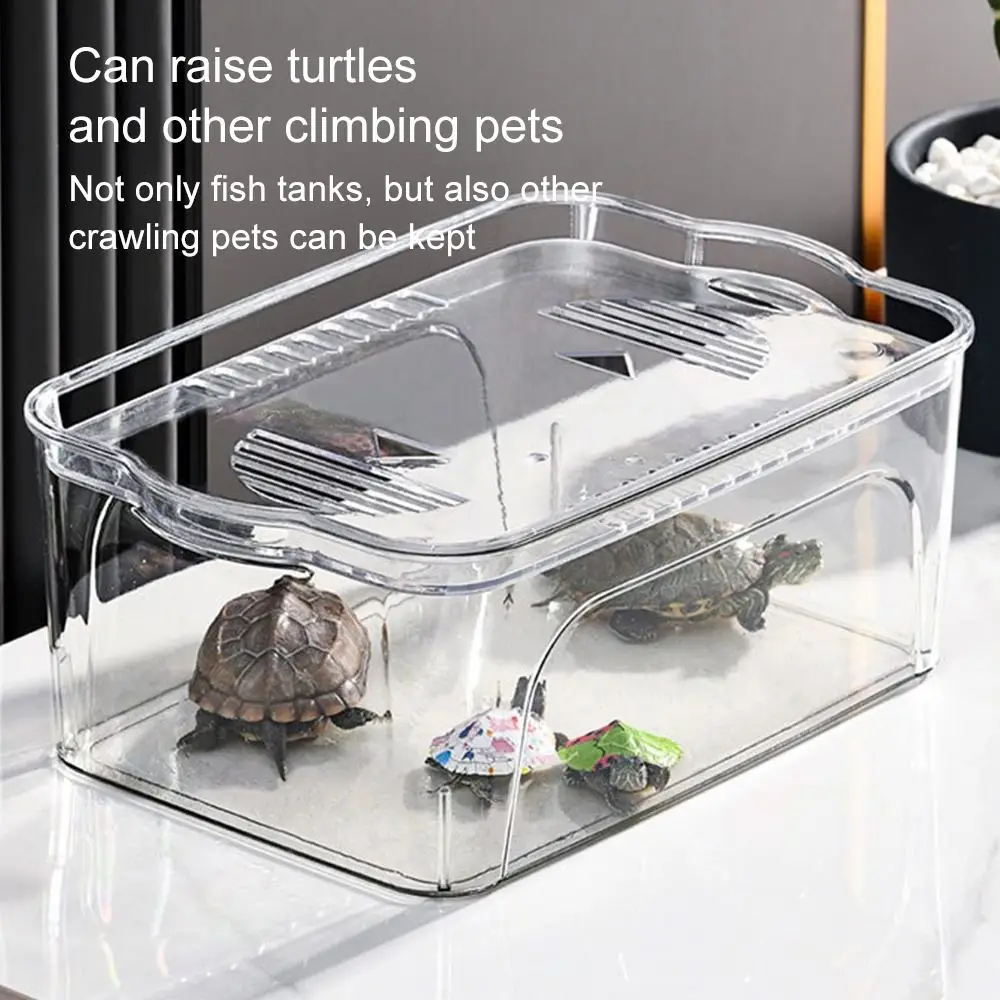 High-Quality Transparent Fish Tank Plastic Square Breeding 17