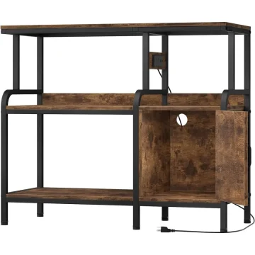 40 Gallon Ish Tank Stand with Power Outlet Heavy Duty 1 | PricZone