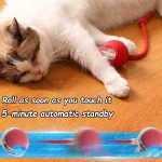 Rechargeable Interactive Cat Ball Toy with Faux Tail 4 | PricZone