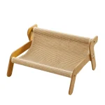 Wooden Pet Bed Sisal Cat Sofa Paw Grinder Nest Four Seasons 5 | PricZone