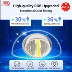 Popbloom WiFi Reef LED Light 60W 90W 120W Full Spectrum 8 | PricZone