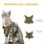 Tactical Cat Harness Vest and Leash Set Adjustable Escape 6 | PricZone Tactical Cat Harness Vest and Leash Set Adjustable Escape 6 | PricZone