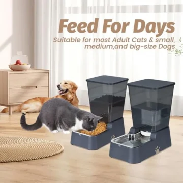 Automatic 5.4L/1.4Gal Pet Waterer Dog Water Dispenser 2