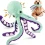 Large and Small Dog Plush Octopus Toy with Sound