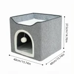 Large Foldable Cat House Pet Supplies Winter Warm Easy 2 | PricZone Large Foldable Cat House Pet Supplies Winter Warm Easy 2 | PricZone