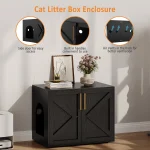MultiFunctional Hidden Cat Litter Box Enclosure Wooden 7 | PricZone Multi Functional Hidden Cat Litter Box Enclosure Wooden 7 | PricZone