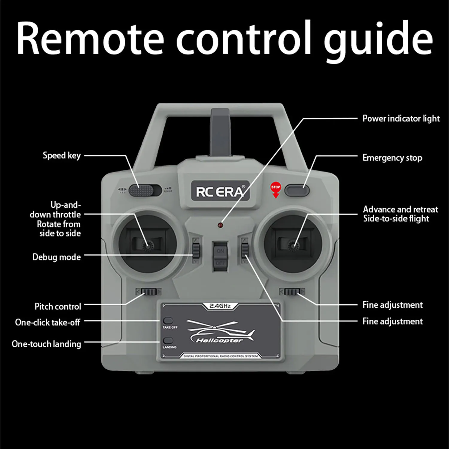 RC Era 6Ch Radio Controlled Helicopter 130 C190 Dual 8 | PricZone RC Era 6Ch Radio Controlled Helicopter 130 C190 Dual 8 | PricZone
