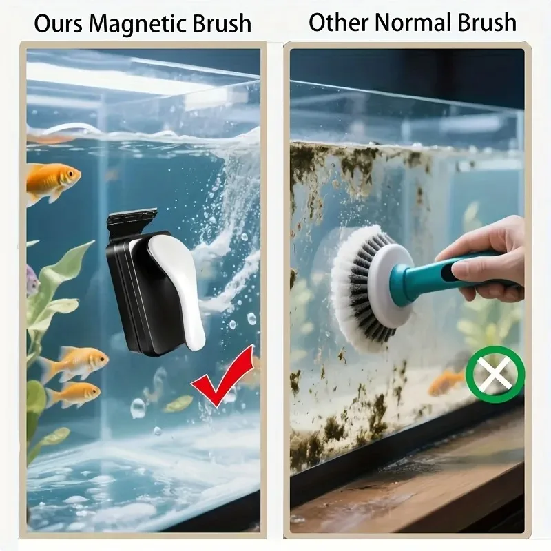Floating Magnetic Aquarium Glass Cleaner Fish Tank Algae 4 | PricZone Floating Magnetic Aquarium Glass Cleaner Fish Tank Algae 4 | PricZone