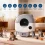 Automatic Self-Cleaning Cat Litter Box 76L Smart App