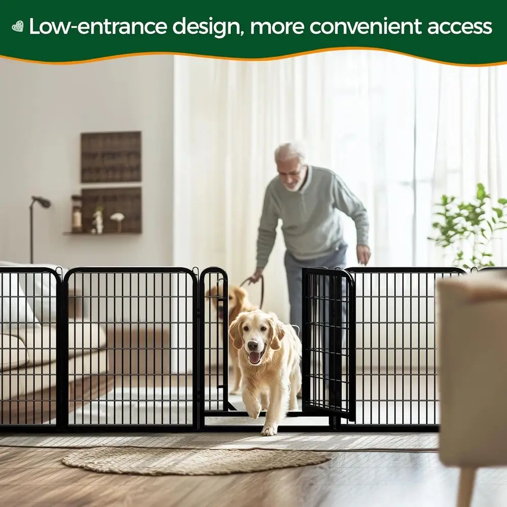 32in 16Panel Metal Dog Playpen Fence or Indoor Yard RV 4 | PricZone 32 in 16 Panel Metal Dog Playpen Fence or Indoor Yard RV 4 | PricZone