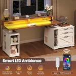 Adjustable Height Computer Desk with Storage and Drawers 6 | PricZone Adjustable Height Computer Desk with Storage and Drawers 6 | PricZone
