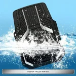 Universal All Weather Car Floor Mats Set Red Geometric 2 | PricZone