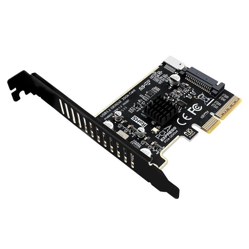 PCIe to TypeE Expansion Card PCI Express X4 USB 32 Gen2 4 | PricZone PCIe to Type E Expansion Card PCI Express X4 USB 32 Gen2 4 | PricZone