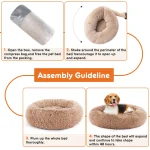 Jhk Calming Dog Bed for Medium To Large Dogs Washable Pet 5 | PricZone Jhk Calming Dog Bed for Medium To Large Dogs Washable Pet 5 | PricZone