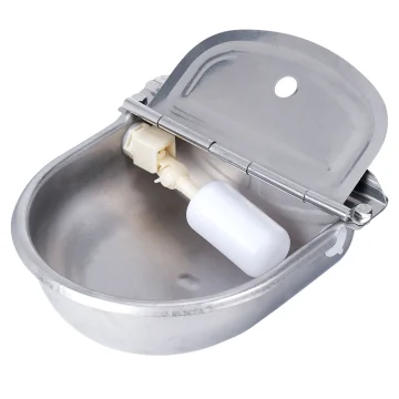 Stainless Steel Automatic Drinking Bowl for Pets with Hole 1 | PricZone