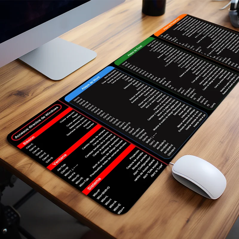 Excel Shortcuts Large Mouse Pad for Office Desk 2 | PricZone Excel Shortcuts Large Mouse Pad for Office Desk 2 | PricZone