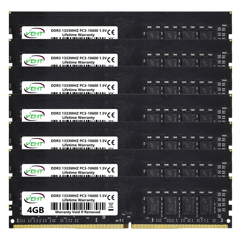 Ddr3 Desktop Memories RAM 2Gb 4Gb 8Gb Pc3 1066 1333 1600Mhz 11