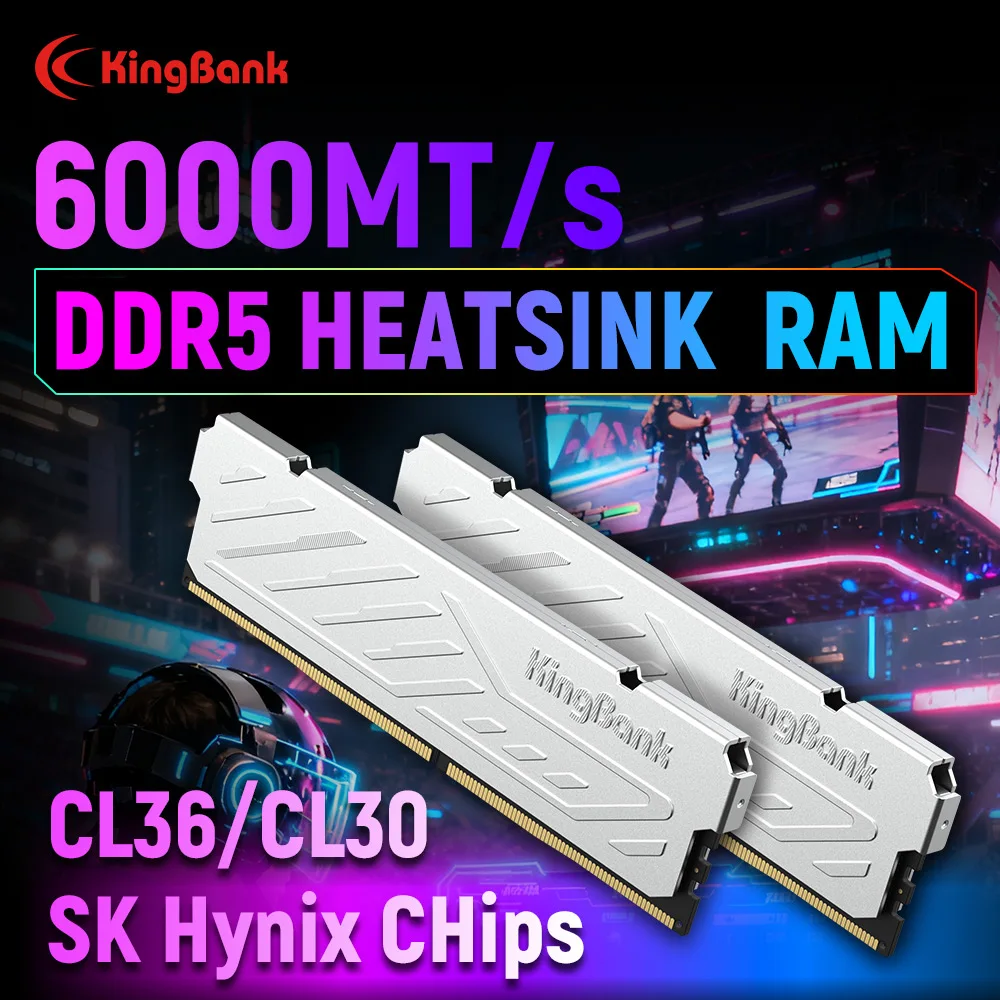 Kingbank Ddr5 RAM 8Gb 16Gb 6000Mhz Desktop Memory 1 | PricZone Kingbank Ddr5 RAM 8Gb 16Gb 6000Mhz Desktop Memory 1 | PricZone