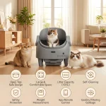 Smart Open Automatic Cat Litter Box 8L SelfCleaning WiFi 1 | PricZone Smart Open Automatic Cat Litter Box 8L Self Cleaning WiFi 1 | PricZone