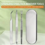 Stainless Steel Tick Remover Tool Pet Fleas Comb 5 | PricZone
