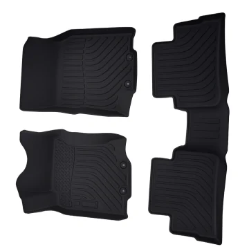 Black TPE Carpet Floor Mats Liner for Nissan Rogue Sport 2