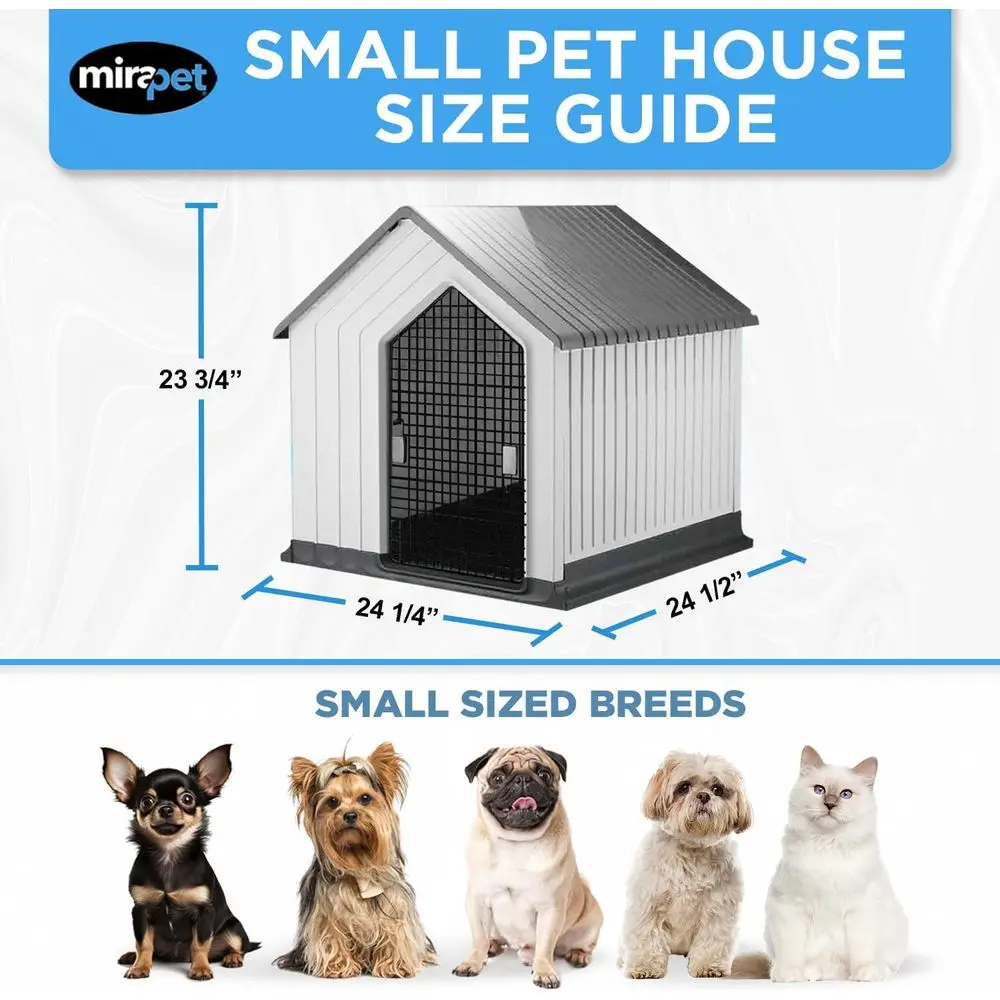 Durable Waterproof Plastic Dog House Or Small To Large Sized 3 | PricZone Durable Waterproof Plastic Dog House Or Small To Large Sized 3 | PricZone