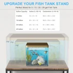 2029 Gallon Fish Tank Stand 3Tier Adjustable Large 5 | PricZone 20 29 Gallon Fish Tank Stand 3 Tier Adjustable Large 5 | PricZone