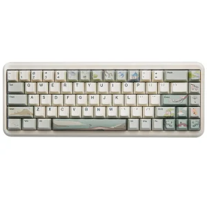 Yunzii Spring Tea 145 Custom Keycap Set with Key Puller product image