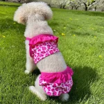 Pet Dog Lace Printed Camisole Dress for Daily Wear 5 | PricZone