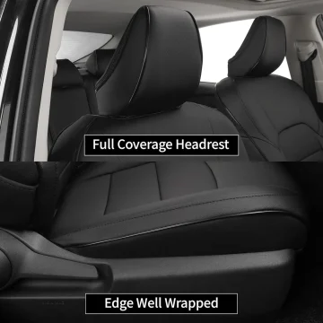 Toyota Camry Waterproof Leather Car Seat Covers Custom Fit 2