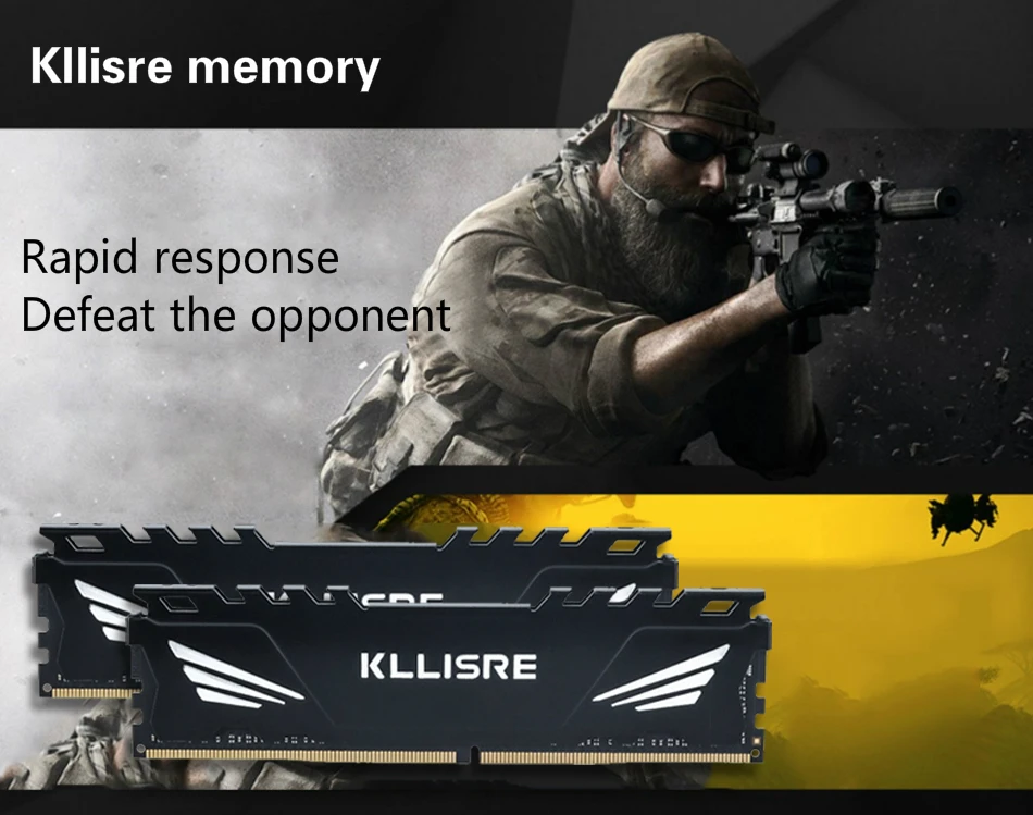 Kllisre Ddr4 RAM 8Gb 4Gb 16Gb Desktop Memory 5