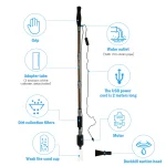 6 In 1 Aquarium Gravel Cleaner Tool Strong Suction Electric 4 | PricZone 6 In 1 Aquarium Gravel Cleaner Tool Strong Suction Electric 4 | PricZone