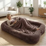 Human Dog Bed Washable Large Size Non Slip Bottom 1 | PricZone