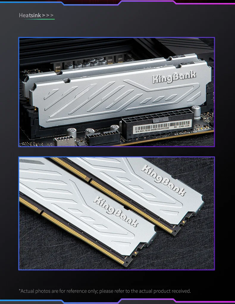 Kingbank Ddr5 RAM 8Gb 16Gb 6000Mhz Desktop Memory 18