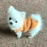 Cute Print Tea Cup Dog Sweater Winter Warm Fleece Pet 4 | PricZone