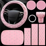 Shiny Rhinestone Car Interior Accessories Set 2 | PricZone