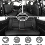 Toyota Camry Waterproof Leather Car Seat Covers Custom Fit 6 | PricZone