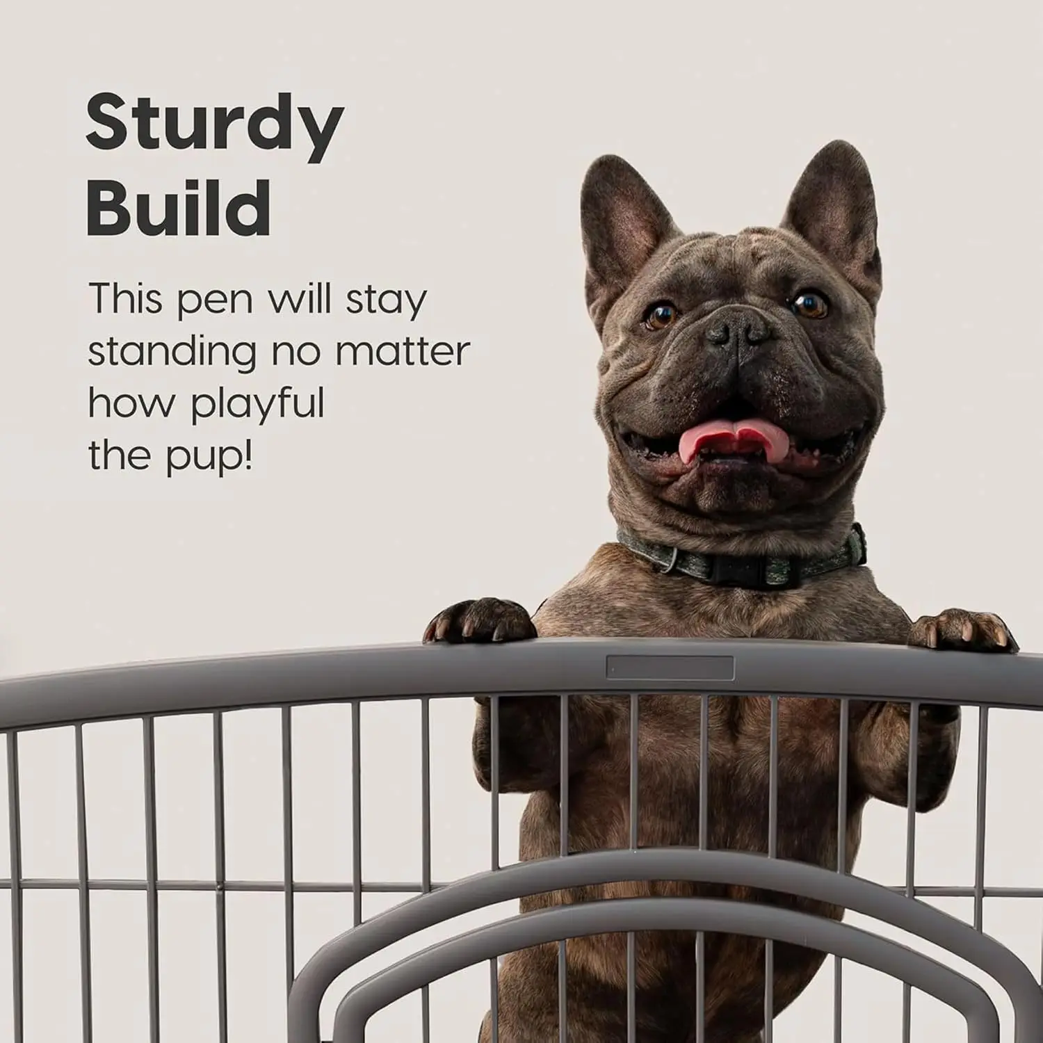 8Panel Dog Playpen Pet Enclosure Dark Gray Containment 6 | PricZone 8 Panel Dog Playpen Pet Enclosure Dark Gray Containment 6 | PricZone