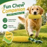 CornShaped Interactive Dog Toy for Aggressive Chewers 4 | PricZone Corn Shaped Interactive Dog Toy for Aggressive Chewers 4 | PricZone