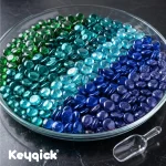 1360G Flat Glass Beads AssortedColor Gemstones Suitable 3 | PricZone 1360G Flat Glass Beads Assorted Color Gemstones Suitable 3 | PricZone