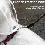 Waterproof Transparent Dog Raincoat for Small Dogs 5 | PricZone