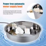 Stainless Steel Automatic Dog Water Feeding Trough Pet 6 | PricZone Stainless Steel Automatic Dog Water Feeding Trough Pet 6 | PricZone